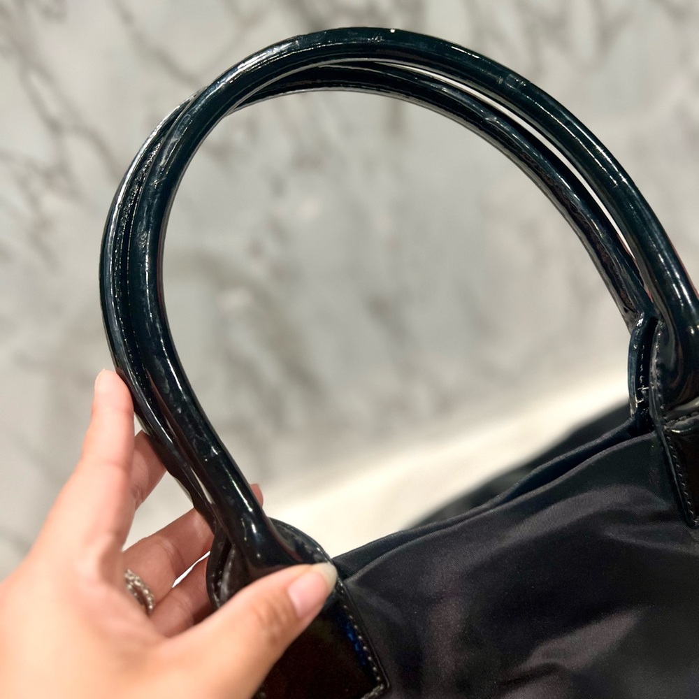 Tory Burch Black Nylon Small Ella Tote - Picture 13 of 16